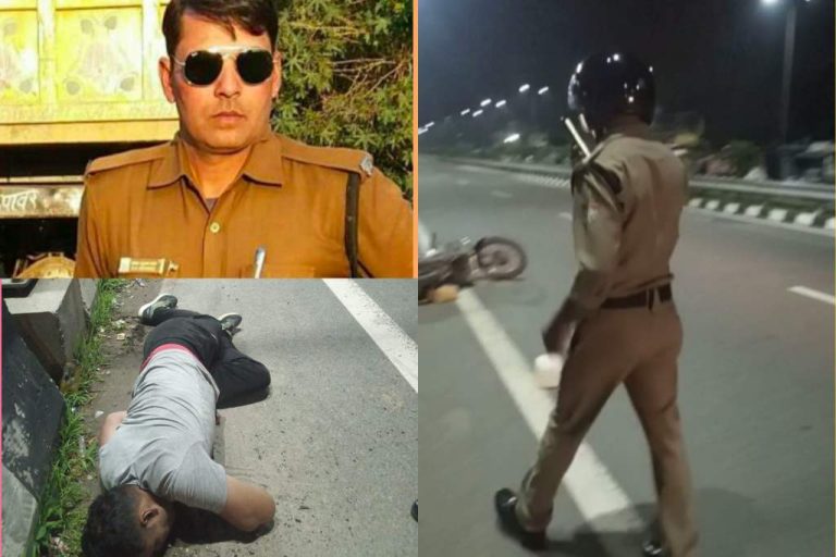 घायल पुलिसकर्मी का वीडियो बनाने वालें चीता पुलिस कर्मी को SSP ने किया सस्पेंड,,,।