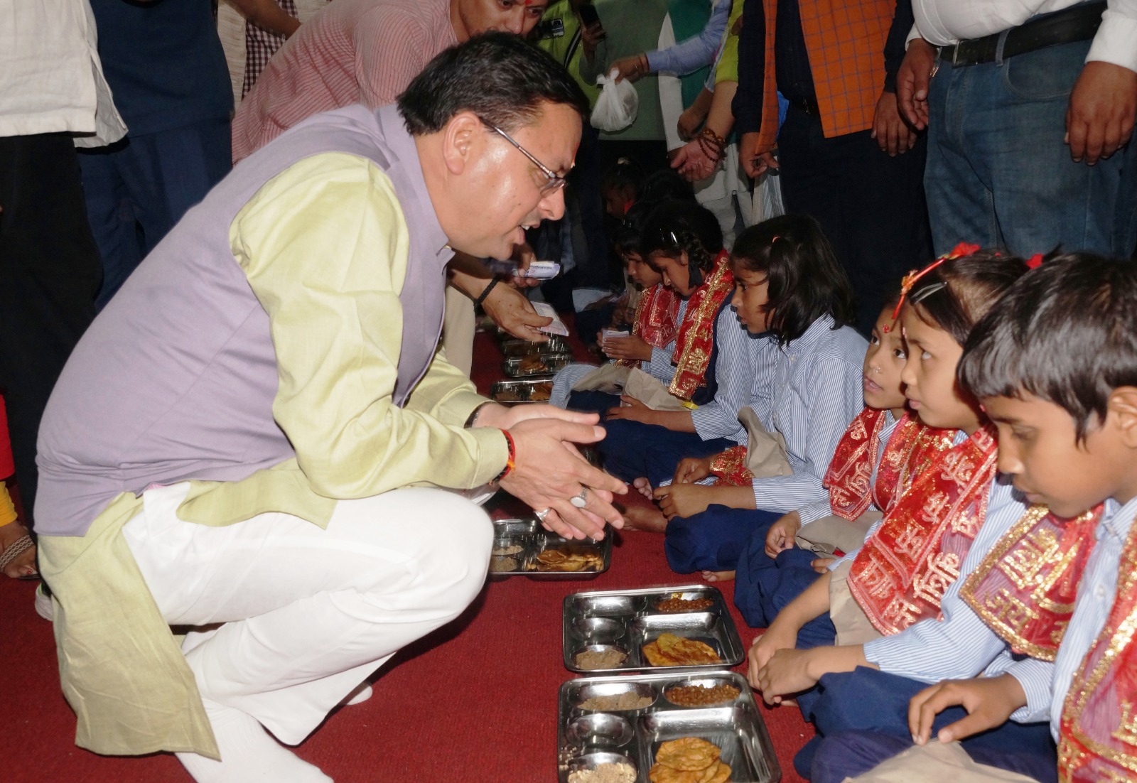 मुख्यमंत्री पुष्कर सिंह धामी ने दिव्यांग बच्चों के स्कूल ‘नैब’ में जाकर बच्चों से मुलाकात की और उनको प्रोत्साहित किया,,,।