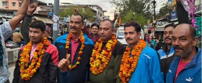 कोटद्वार: गढ़वाल जीप-टैक्सी समिति के चुनाव में अमरदीप सिंह रावत ने फिर से अध्यक्ष पद पर जीत हासिल की,,,।
