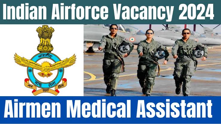 03 जुलाई से 12 जुलाई, 2024 तक एयरफोर्स स्टेशन चण्डीगढ़ में मेडिकल असिस्टैंट कैडर की भर्ती,,,।