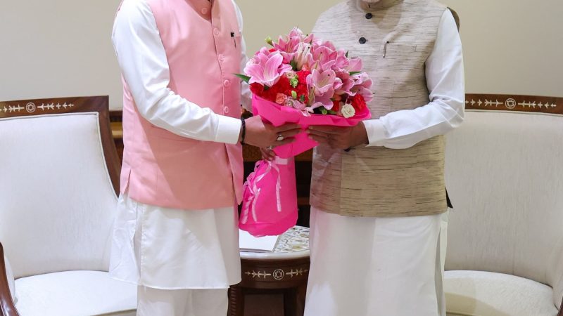 मुख्यमंत्री ने प्रधानमंत्री से भेंट कर उन्हें तीसरी बार देश का प्रधानमंत्री बनने पर दी शुभकामनाएं, राज्य के विकास से संबंधित विभिन्न विषयों पर चर्चा,,,।