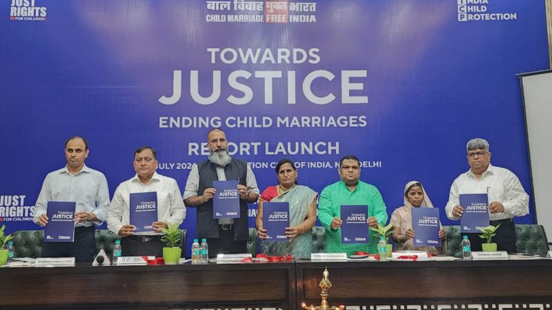 ‘टूवार्ड्स जस्टिस : इंडिंग चाइल्ड मैरेज’ के अनुसार असम में कानूनी हस्तक्षपों से बाल विवाह में आई 81 प्रतिशत की कमी,,,।