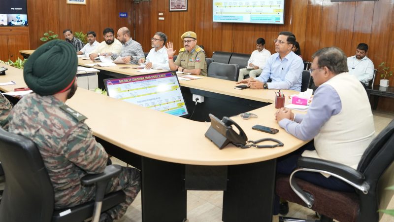 मुख्य सचिव आनन्द बर्द्धन की अध्यक्षता में चारधार यात्रा मार्गों के मानसून सीजन से पहले दुरूस्तीकरण को लेकर लोक निर्माण विभाग, बीआरओ, एनएचएआई एवं राष्ट्रीय राजमार्ग के अधिकारियों के साथ समन्वय बैठक आयोजित हुयी,,,।